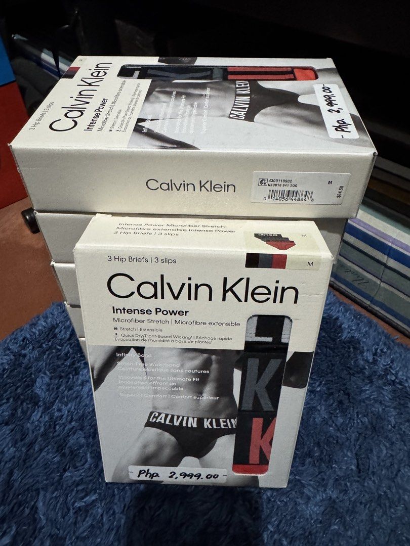 Calvin Klein Intense Power 3 Hip Briefs (Category: Underwear) located in Caloocan City. Submitted by rodelramos.rivera (Listing ID 1460509798, Image 2). Description: Calvin Klein Intense Power 3 Hip Briefs - intense power - microfiber stretch - microfiber extensible - stretch extensible - stitch-free waistband - innovated for the ultimate fit - superior comfort - 6 box’s available .