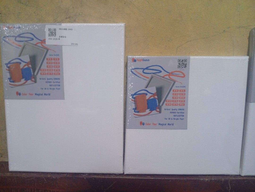 Canvas Board (Category: Art & Prints) located in Taguig. Submitted by mgaabubotniligaya (Listing ID 1460527659, Image 3). Description: ❣️Canvas Board with Wooden Frame malinis, blank and sealed 👉 For School Arts Project 👉 For Painting Art Hobby available in 20*25 and 20*20 maraming stocks discounted for order of more than 10pcs 📍Location: Wawa / Sta. Ana, Taguig 🛵Lalamove and Pick Up Only 💸Payment First thru GCash / PayMaya and other Banks.