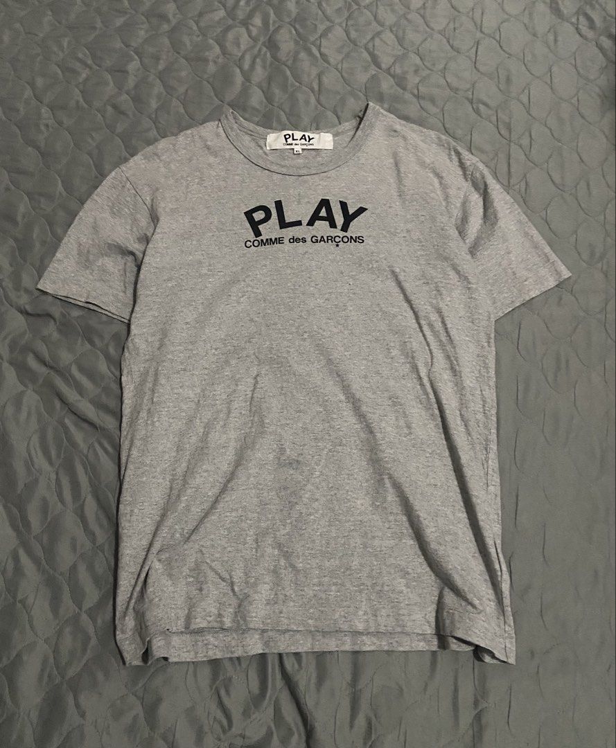 Cdg (Category: Tshirts & Polo Shirts ) located in Tagum. Submitted by thrift.tizz (Listing ID 1460660891, Image 1). Description: PLAY CDG (Complete tags) see comsec Excellent Condition Issue:None Size XL on tag 20x28 Colorate:10/10 .
