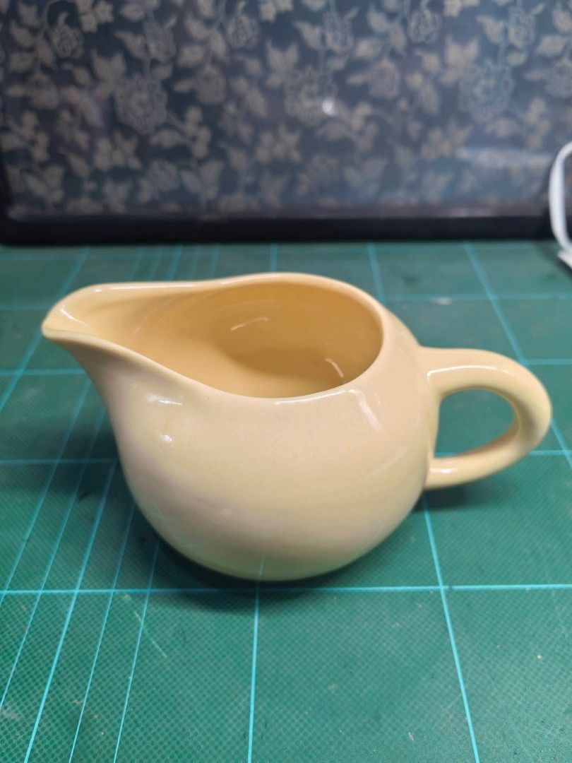 Ceramic Milk Cream Sauce Holder Container (Category: Other Kitchenware & Tableware) located in Cebu City. Submitted by dudes_villanueva (Listing ID 1460714705, Image 1). Description: Japanese Ceramic Milk Cream Sauce Holder Container In excellent condition — minimal surface marks. No cracks or chips. Color: Beige Size: Diameter 3in x Height 2.5in.