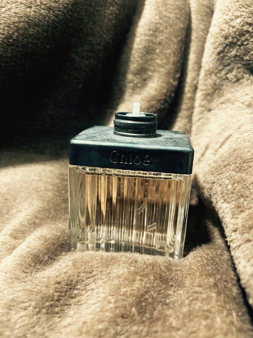 Chloe EDT 75ml (Category: Fragrance & Deodorants) located in Manila. Submitted by ambrocioc91976 (Listing ID 1460543228, Image 1). Description: - Authentic Chloe perfume bottle - Fresh and floral scent - Signature pleated glass design - Plenty of perfume left inside -oxidize top silver before -rfs: not for me.