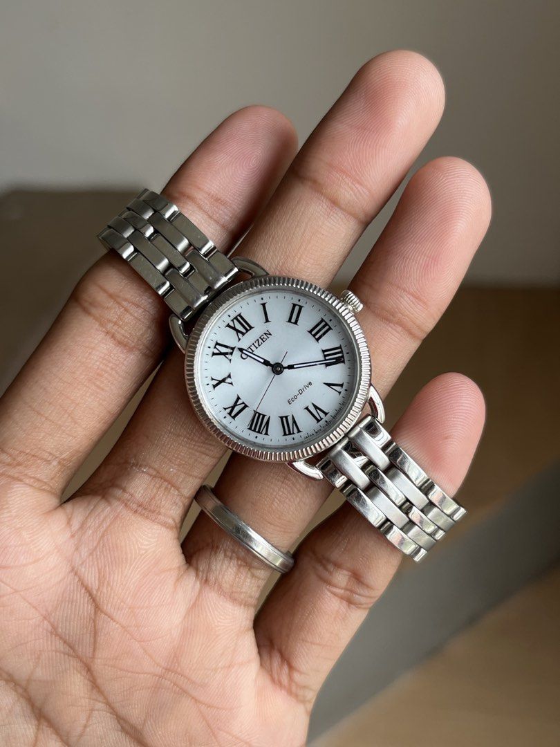 Citizen Classic Coin Edge (EM1050-56A) (Category: Women's Watches) located in Cabuyao City. Submitted by horologyfinds (Listing ID 1460680536, Image 3). Description: Citizen Classic Coin Edge (EM1050-56A) •Quartz •Japan •All authentic/original •All good working •Bold Roman •Eco drive/Solar Powered •29mm For only 8,450 php🤝 ✅LBC COP/COD ✅J&T ✅LALAMOVE ✅MEET UP ✈️CAN SHIP INTERNATIONAL VIA DHL EXPRESS "Imperfections are part of buying pre-owned/vi