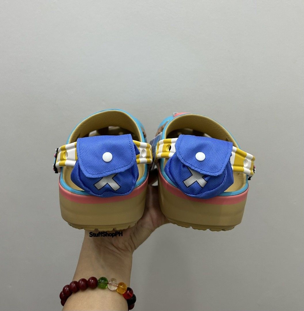 Classic One Piece Chopper (Category: Slippers and slides) located in Caloocan City. Submitted by annegarciichua (Listing ID 1460551430, Image 3). Description: Collab Pair! Classic clog x One Piece Chopper M4/W6 ❌ SOLD ❌ M5/W7 ❌ SOLD ❌ M6/W8 ❌ SOLD ❌ 💯 % Legit! ✅ Hang tags ✅ Zip lock.