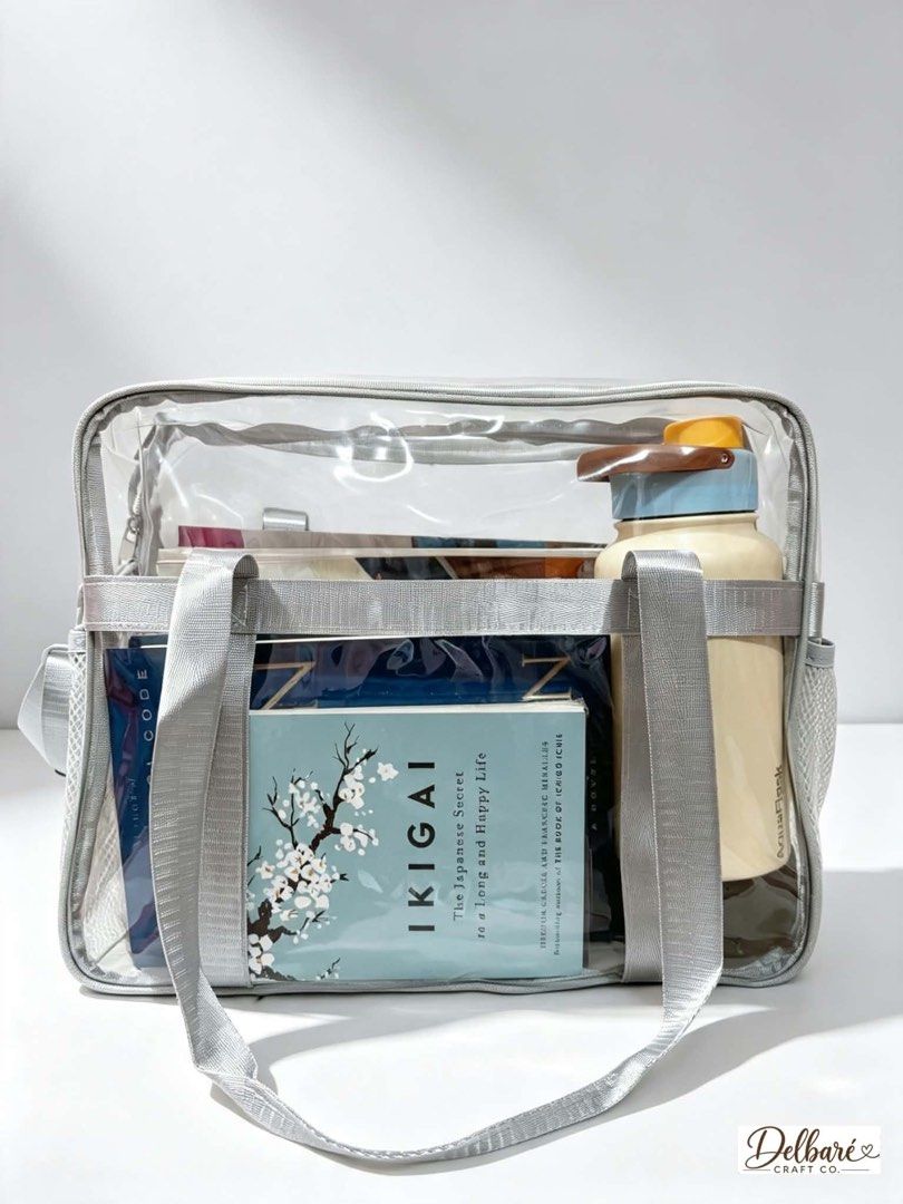 Clear 2-way Shoulder Bag (Category: Shoulder Bags) located in Santa Rosa. Submitted by delbarecraftco (Listing ID 1460556402, Image 2). Description: ✨ CLEAR BAG, CUTE VIBES! ✨ Make school days easier and more stylish with our Transparent School Bag! 🎒💖 ✔️ See-through & easy to organize ✔️ Lightweight and practical ✔️ Perfect for school essentials ✔️ Cute, simple & easy to match! Perfect for kids who want to bring their school essentials in styl
