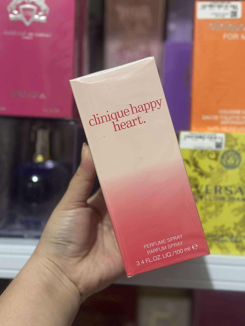 CLINIQUE HAPPY IN HEART (Category: Fragrance & Deodorants) located in Quezon City. Submitted by embere_shop (Listing ID 1460566272, Image 1). Description: 📌Please read the last image carefully - all details are already provided. ❗️Offers below the regular price will no longer be entertained. Thank you for understanding. 💰 Mode of Payment (MOP): GCash 📦 Mode of Delivery (MOD): • Lalamove (Same-day delivery) • J&T Express (1–2 days) 📍 Location: