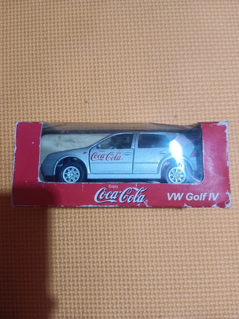 Coca-cola model car collection (Category: Vehicle & Diecast Models) located in Pasig City. Submitted by rednaxela_rich (Listing ID 1460677954, Image 2). Description: 3pcs coca-cola diecast car model collection -vehicle series 1 - London bus -vehicle series 4 - käfer beetle -vw golf IV.