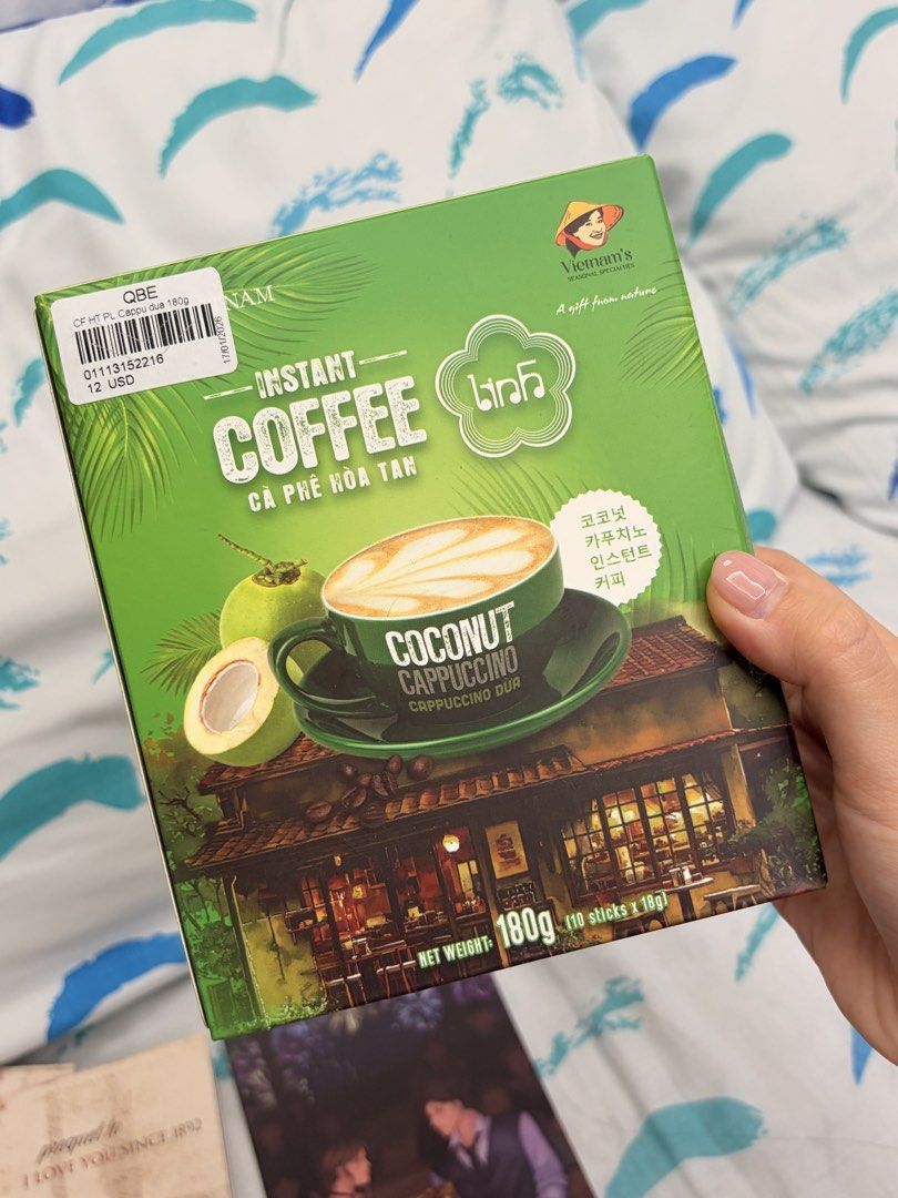 Coconut Coffee Vietnam (Category: Beverages) located in Obando. Submitted by thea_pasa.bento.ig (Listing ID 1460665010, Image 1). Description: brandnew lalamove.