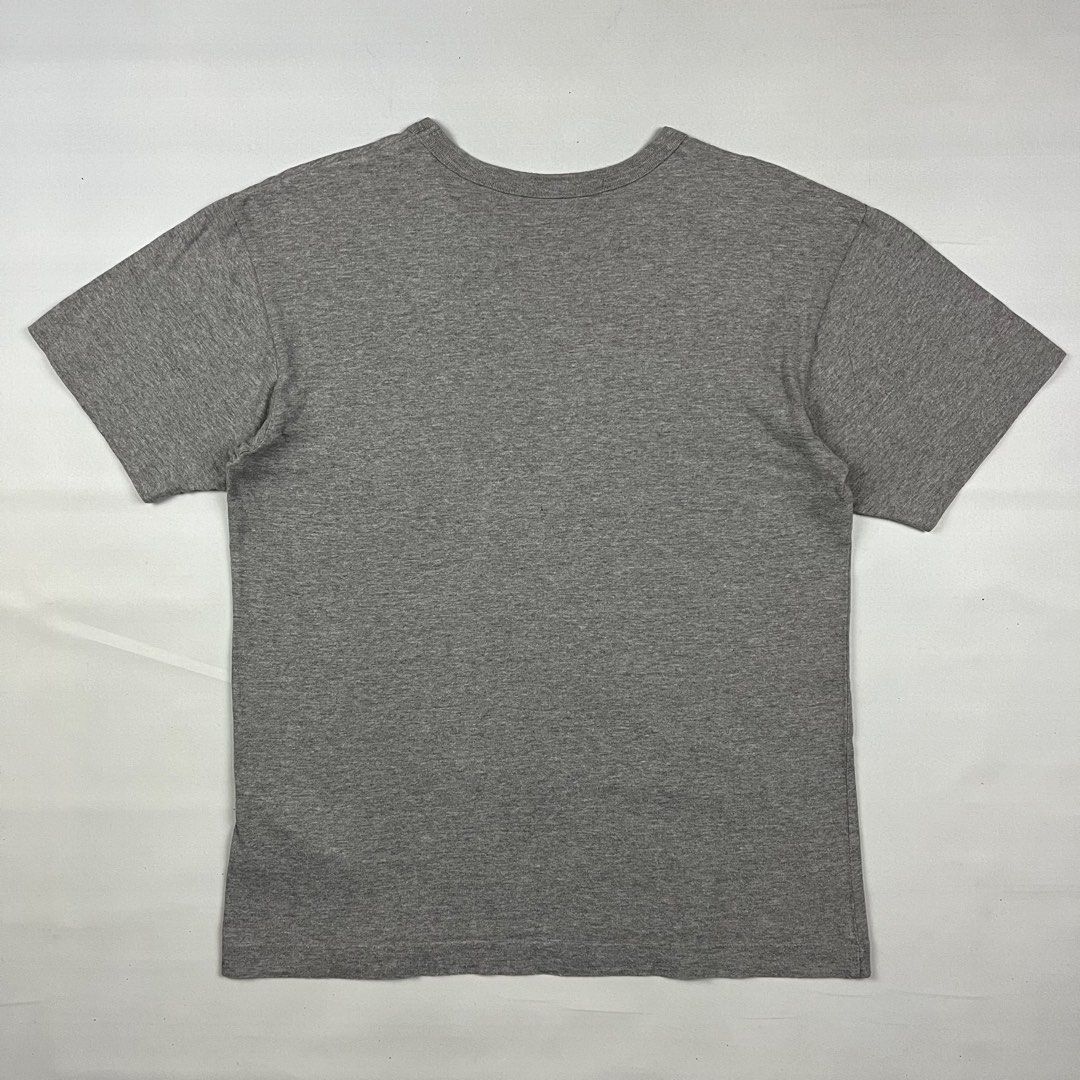 Comme des Garçons x Play Logo Tee (Category: Tshirts & Polo Shirts ) located in Puerto Princesa. Submitted by paradise5300 (Listing ID 1460540904, Image 2). Description: Comme des Garçons x Play Logo Tee Tagged Size: Medium Dimensions Inches length: 24.5 Inches width: 18 Condition: Very good Color rate: 9.5 Flaws: Tiny hairline cracks 999 shipping fee is not yet included. .
