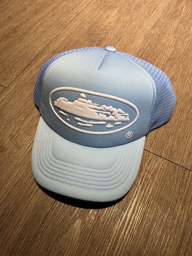 CORTIEZ ALCATRAZ TRUCKER HAT (Category: Caps & Hats) located in Quezon City. Submitted by headline. (Listing ID 1460519334, Image 1). Description: CORTIEZ ALCATRAZ TRUCKER HAT BABY BLUE SNAPBACK EXCELLENT CONDITION FOR ONLY:1,350php +SHIPPING FEE.