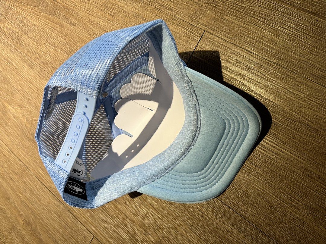 CORTIEZ ALCATRAZ TRUCKER HAT (Category: Caps & Hats) located in Quezon City. Submitted by headline. (Listing ID 1460519334, Image 3). Description: CORTIEZ ALCATRAZ TRUCKER HAT BABY BLUE SNAPBACK EXCELLENT CONDITION FOR ONLY:1,350php +SHIPPING FEE.
