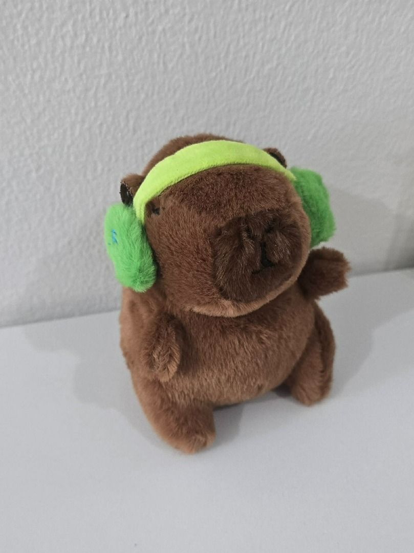 Cute Brown Capybara Plush Keychain (Category: Plushies & Soft Toys) located in Manila. Submitted by hyper.hertz (Listing ID 1460591486, Image 2). Description: Note: Each Sold Separately - Adorable capybara plushie - Super soft and cuddly - Small size, perfect for carrying around - Ideal for collectors or as a thoughtful gift - Looking for a loving new home.