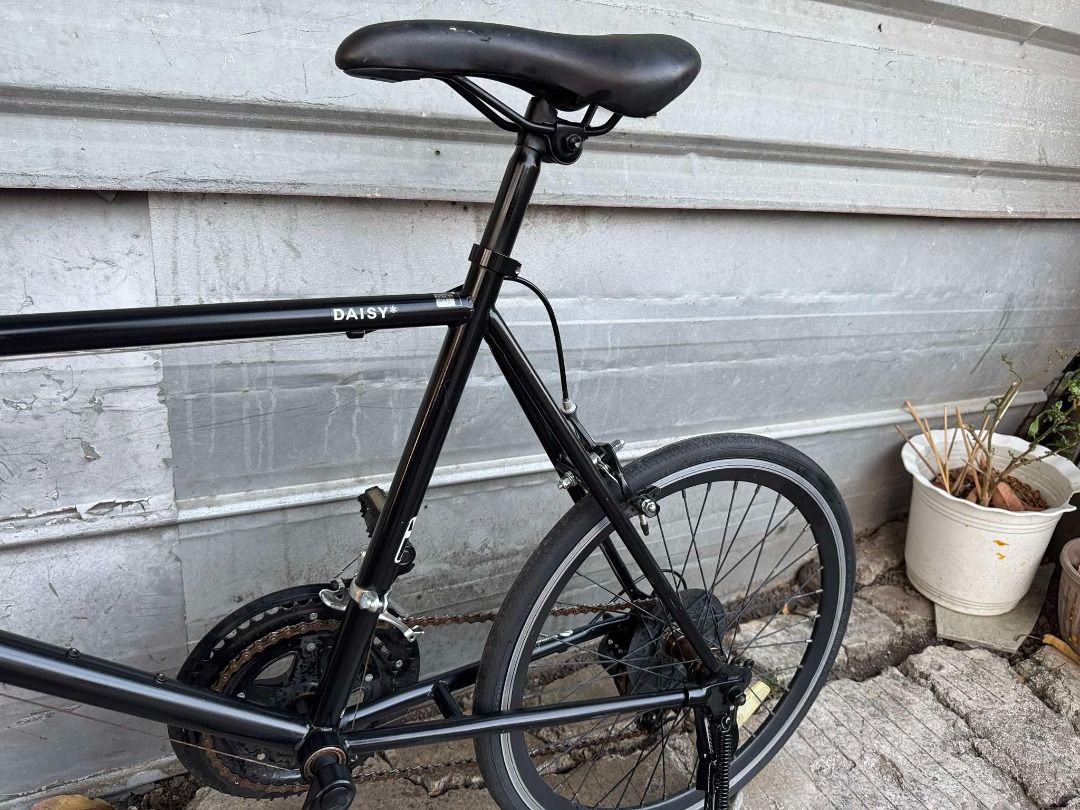 Daisy Mini Velo (Category: Bicycles) located in Manila. Submitted by hellojelo (Listing ID 1460606886, Image 3). Description: 2 x 7 Speed Shimano Parts Size 20" Wheels (451) 44cm ST / 50cm TT Double Wall Rims Drop Handle Bar Promax Dual Brake Levers.