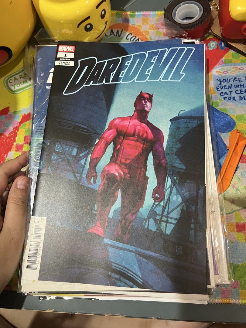 Daredevil #1 Rose Besch & Alex Maleev Variant Comic (Category: Comics & Manga) located in Paranaque City. Submitted by guevssss (Listing ID 1460705543, Image 2). Description: Rose Besch - 650 Alex Maleev - 450 - bagged & boarded - never read - pm if you want more photos DC Marvel Comics.