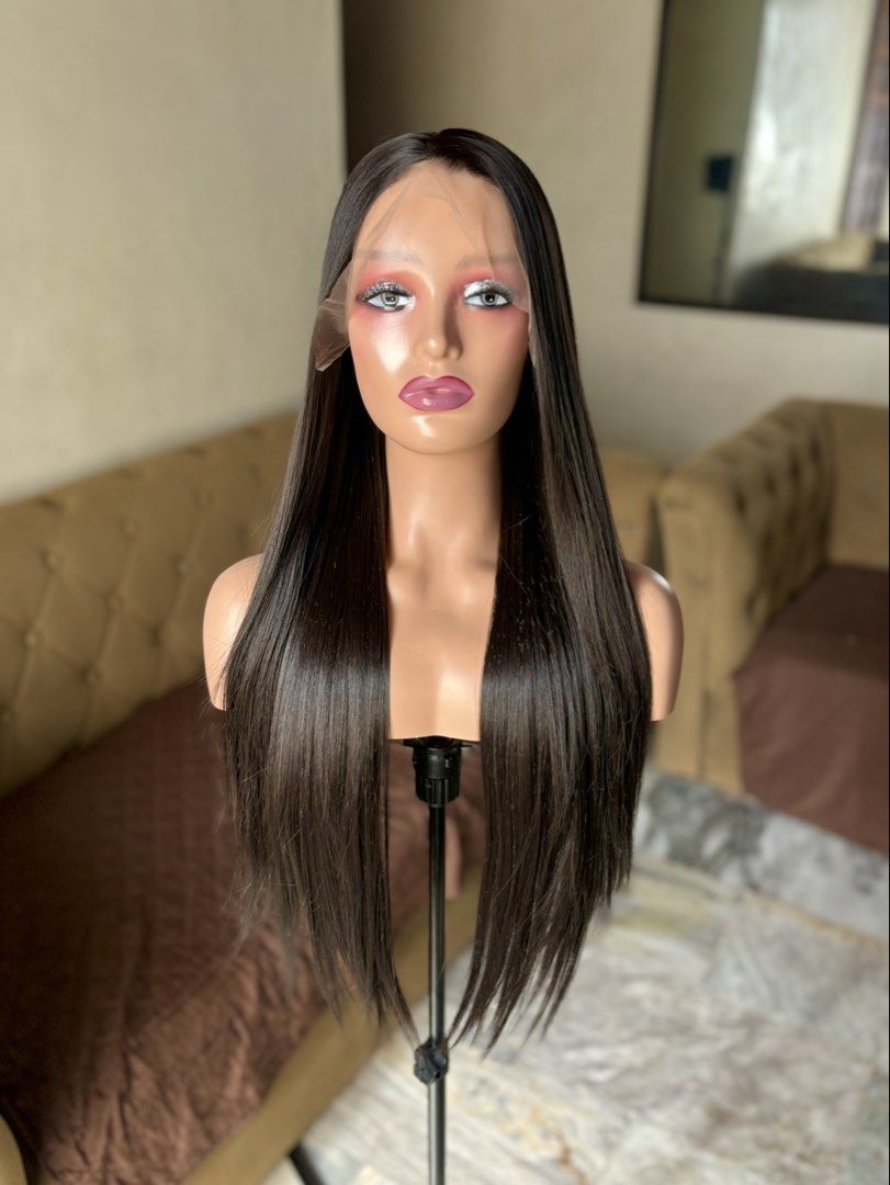 Dark Brown Lace Front Wig (Brand New!) (Category: Hair Accessories) located in Manila. Submitted by stellarwigs (Listing ID 1460640735, Image 2). Description: Dark Brown Lace Front Wig For Sale! Price: ₱1500 only! (brand new) ✅FREE PARTING (13x4) (30 Inches) ✅Can be curled or straightened and washed. ✅Futura Fiber Close to human hair. ✅Thick High Quality Hair. ✅What you see is what you get. ✅On Hand! Shipping available nationwide. ✅Same day deliv