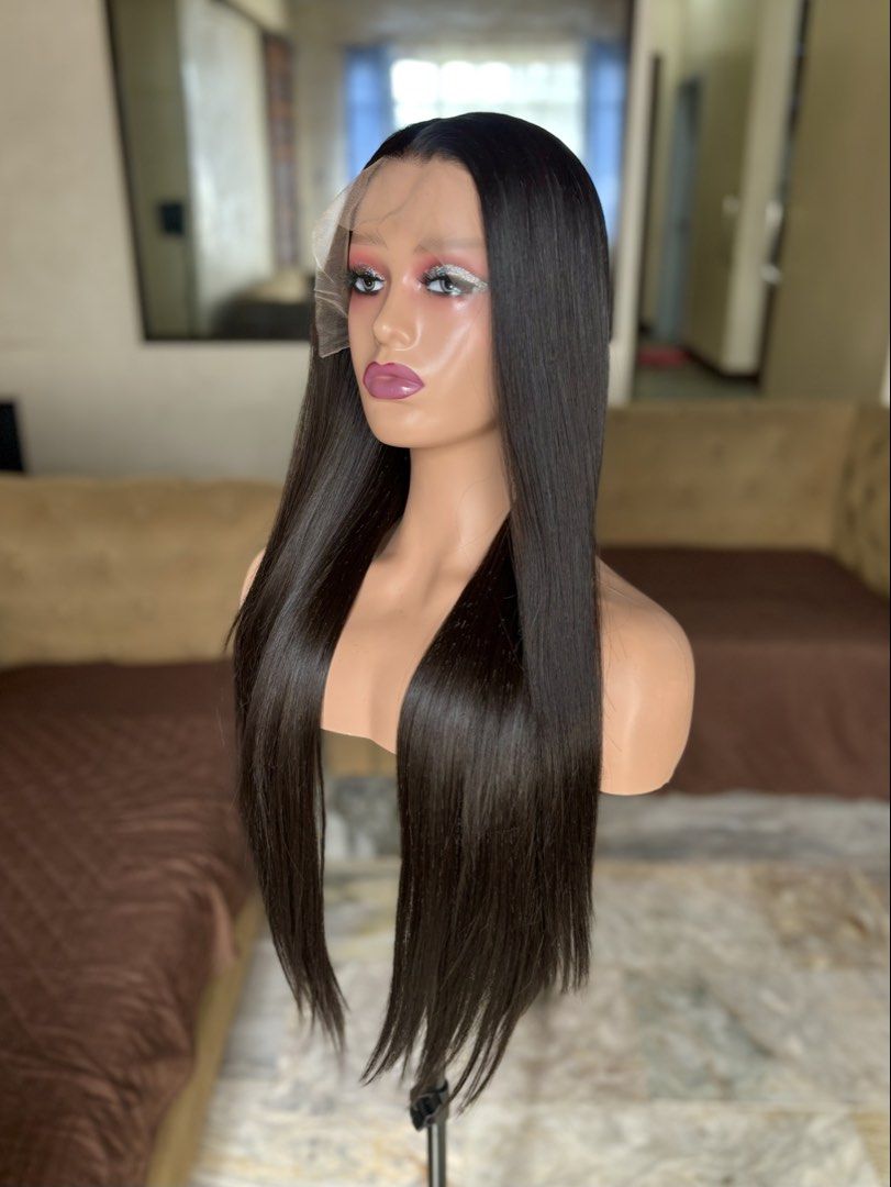 Dark Brown Lace Front Wig (Brand New!) (Category: Hair Accessories) located in Manila. Submitted by stellarwigs (Listing ID 1460640735, Image 3). Description: Dark Brown Lace Front Wig For Sale! Price: ₱1500 only! (brand new) ✅FREE PARTING (13x4) (30 Inches) ✅Can be curled or straightened and washed. ✅Futura Fiber Close to human hair. ✅Thick High Quality Hair. ✅What you see is what you get. ✅On Hand! Shipping available nationwide. ✅Same day deliv