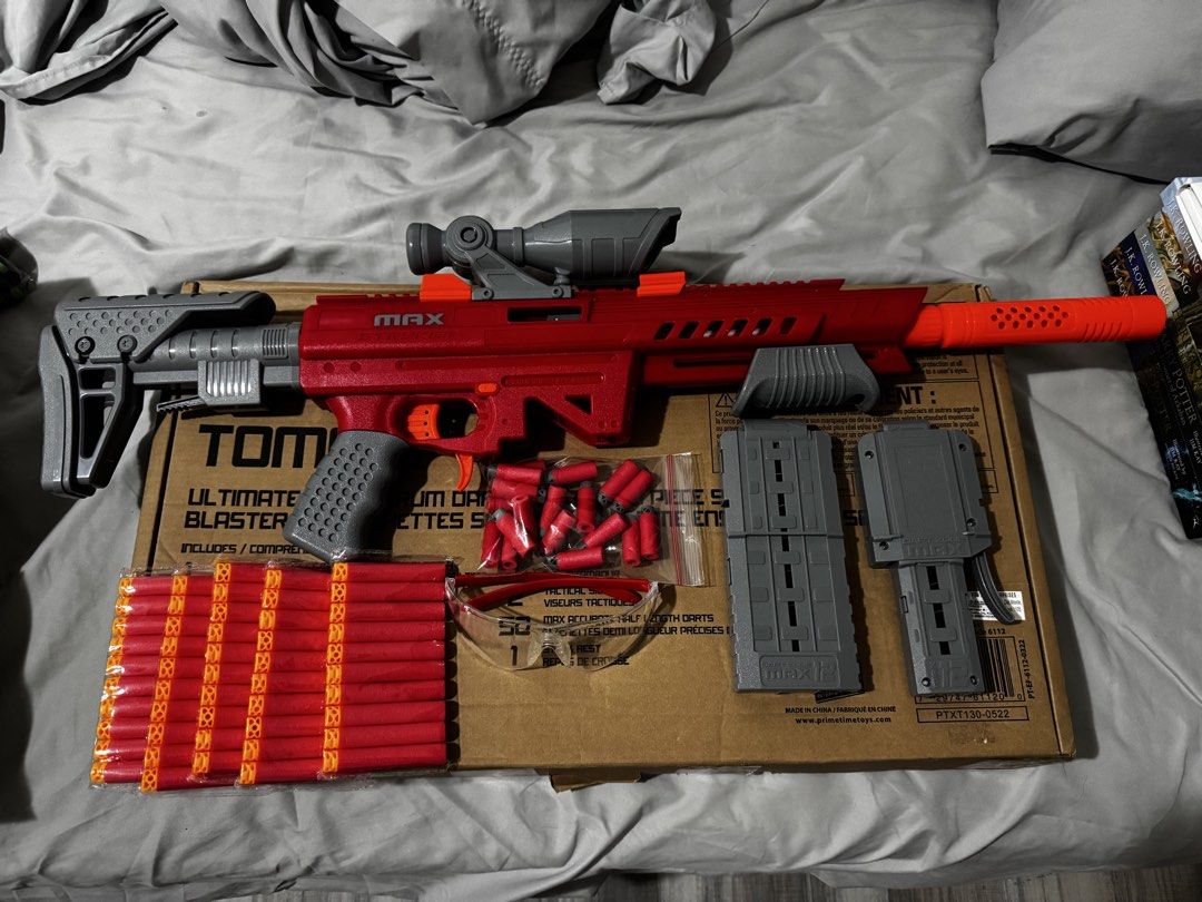 Dart Zone and Nerf blasters (Category: Action & Battle Toys) located in Angono. Submitted by zeke1767 (Listing ID 1460581516, Image 3). Description: Selling my Dart Zone and Nerf Blasters Dart Zone Max Tomcat - Php 2,000 (SOLD) Dart Zone Max Nexus Pro - (SOLD) Dart Zone Max Stryker - Php 2,000 Dart Zone Max Aeon Pro - Php 1,000 Dart Zone Thunderbolt - Php 1,000 (SOLD) Dart Zone Spectrum - Php 1,000 - all were only used for indoor target shooting 