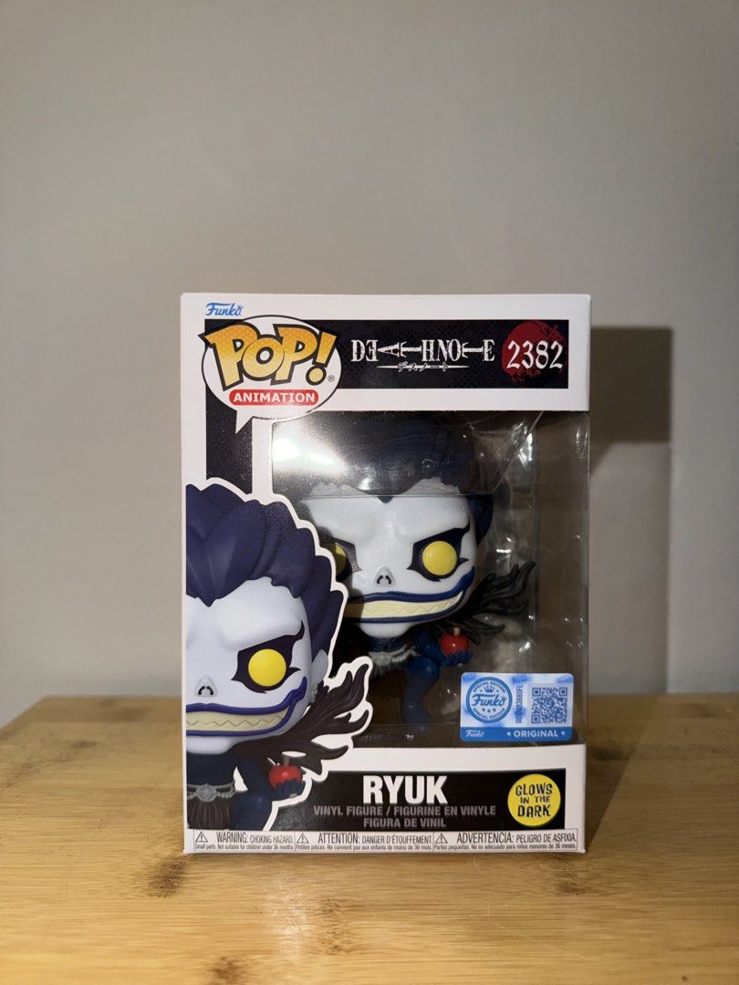 Death Note Ryuk GITD Funko Pop (Category: Figurines & Statues) located in Manila. Submitted by collectors_hq (Listing ID 1460606573, Image 1). Description: New Arrivals for my fellow Collectors🔥 📌Authentic 📌Not released locally 📌Protector Included💥 📌Box Condition 8.8 above unless stated otherwise👌🏻 📸 You may request for more pics of the item through dm📩 🏦Payment: Gcash/BPI 🚚Shipping: Lalamove/J&T/LBC 📍Location: Quezon City .