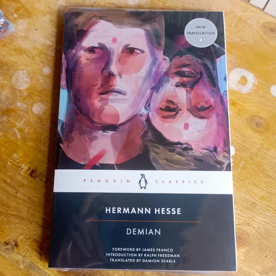 Demian by Hermann Hesse (Category: Storybooks) located in Manila. Submitted by shelfenjoyment (Listing ID 1460635455, Image 1). Description: brand new sealed. newly bought and never read. last price..