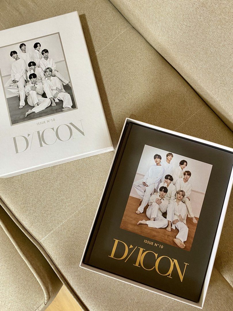 DICON Issue N°10 BTS Magazine Box Set (Category: Magazines) located in Manila. Submitted by phil.fabulous (Listing ID 1460673250, Image 3). Description: - DICON Issue N°10 magazine box set featuring BTS - Includes the magazine and outer box - A must-have collectible for any BTS fan!.