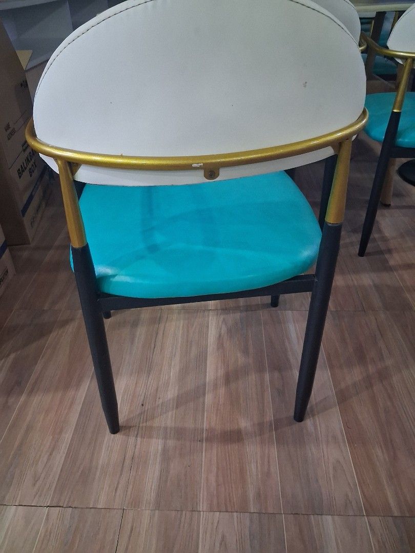 Dining chairs 12 pcs/ 2,800 per piece (Category: Chairs) located in Abucay. Submitted by goldenstone.563b5b (Listing ID 1460639580, Image 3). Description: dining table chairs,used twice.almost new.