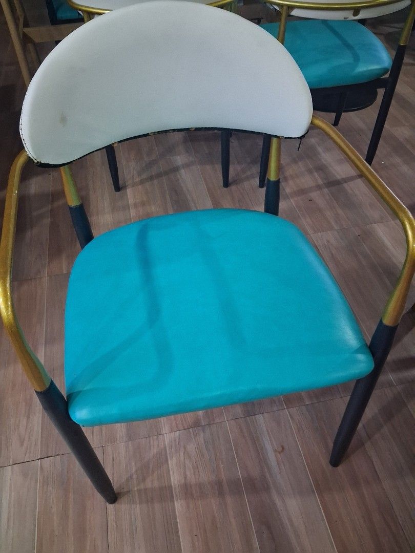 Dining chairs 12 pcs/ 2,800 per piece (Category: Chairs) located in Abucay. Submitted by goldenstone.563b5b (Listing ID 1460639580, Image 1). Description: dining table chairs,used twice.almost new.