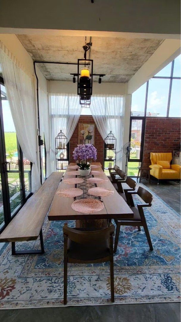 DINING TABLE (Category: Tables & Sets) located in Kuala Terengganu. Submitted by lancaro_84 (Listing ID 1460575207, Image 1). Description: SOLID WOOD DINING TABLE PELBAGAI JENIS CUSTOM MADE SOLID WOOD DINING TABLE .. ws je .. boleh bincang 0162020669 … .