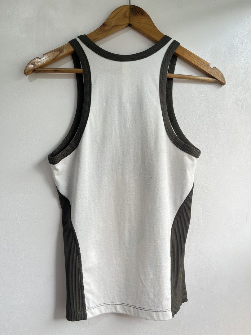 Dion Lee Ribbed Shift Tank Top (SAMPLE!) (Category: Luxury Apparel) located in Dasmarinas. Submitted by bandananowheree (Listing ID 1460692728, Image 2). Description: Sample Piece. Rib knit cotton and cotton jersey tank top. Paneled construction Size Small Fits TTS No flaws .