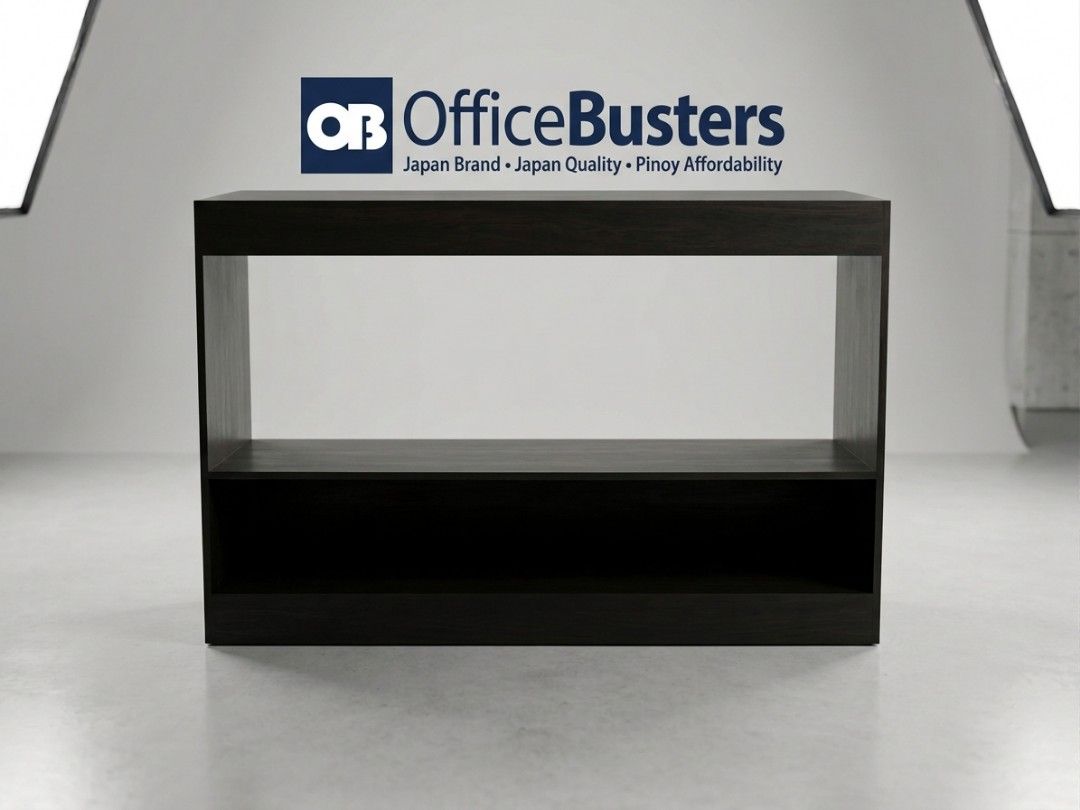 DISPLAY CABINET (Category: Tables & Sets) located in Valenzuela. Submitted by jesspesongco (Listing ID 1460516116, Image 1). Description: DISPLAY CABINET NEWLY REFURBISHED SIZE: L150cm W50cm H100cm Price: 13,000 ✓Open shelve provides ample display and storage space with two open levels. ✓Dark finish adds a modern and sophisticated touch to any space. ✓Versatile Cabinet suitable for use in a variety of settings. 📍 LOCATION: OFFICEBUSTERS BALINTAW