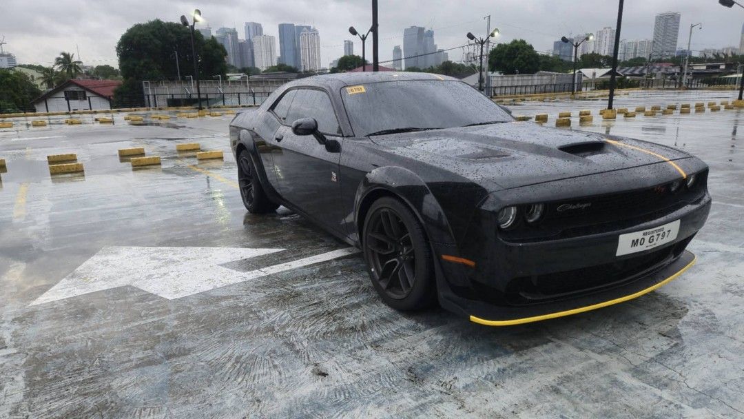 Dodge Challenger 382 Scat Pack Auto (Category: Used Cars) located in Zamboanga. Submitted by dencarmoto (Listing ID 1460698461, Image 2). Description: Dodge challenger 382 scat pack 2023 year model Wide body edtion limited 8000 odo Naka PPF worth 160k 6.4L hemi v8 392 engine First owner bought brandnewb from casa Issue minor scrath sa mags Ending plate 7 pasay city 4.6m call or txt: 09653360679 fb: Aydal Alden or Dencarmoto.