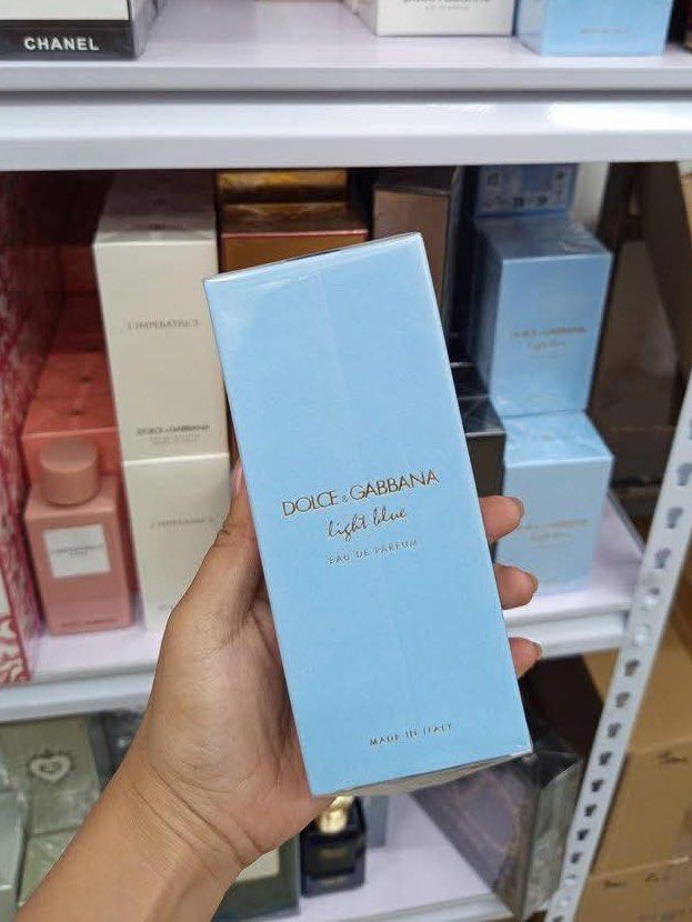 DOLCE & GABBANA LIGHT BLUE EDP | PREMIUM QUALITY (Category: Fragrance & Deodorants) located in Quezon City. Submitted by embereshop2 (Listing ID 1460509166, Image 1). Description: 📌 Perfect for yourself or as a gift! ✨ Whether you’re treating yourself or looking for a gift for birthdays and any special occasion, this is a great choice. 💗 The scent is very close to 0G and long-lasting, perfect if you want something that smells premium without go