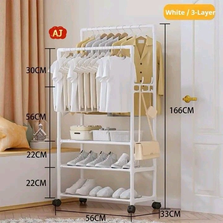 Double Pole Clothes Rack (Category: Clothes Drying Rack) located in Manila. Submitted by micoooy (Listing ID 1460514855, Image 2). Description: .