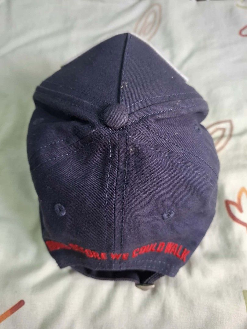DSQUARED2 Riders Motorcycles Cap Navy Blue (Category: Caps & Hats) located in Quezon City. Submitted by erwinmichael25 (Listing ID 1460576339, Image 3). Description: - Brand: DSQUARED2 - Color: Navy Blue - Design: 'Riders Motorcycles' and 'Services' patch with motorcycle graphic - Embroidery: 'RIDING BEFORE WE COULD WALK' in red on the back - Features: Adjustable strap for a comfortable fit - Origin: Made in China for fast transaction 09171542915