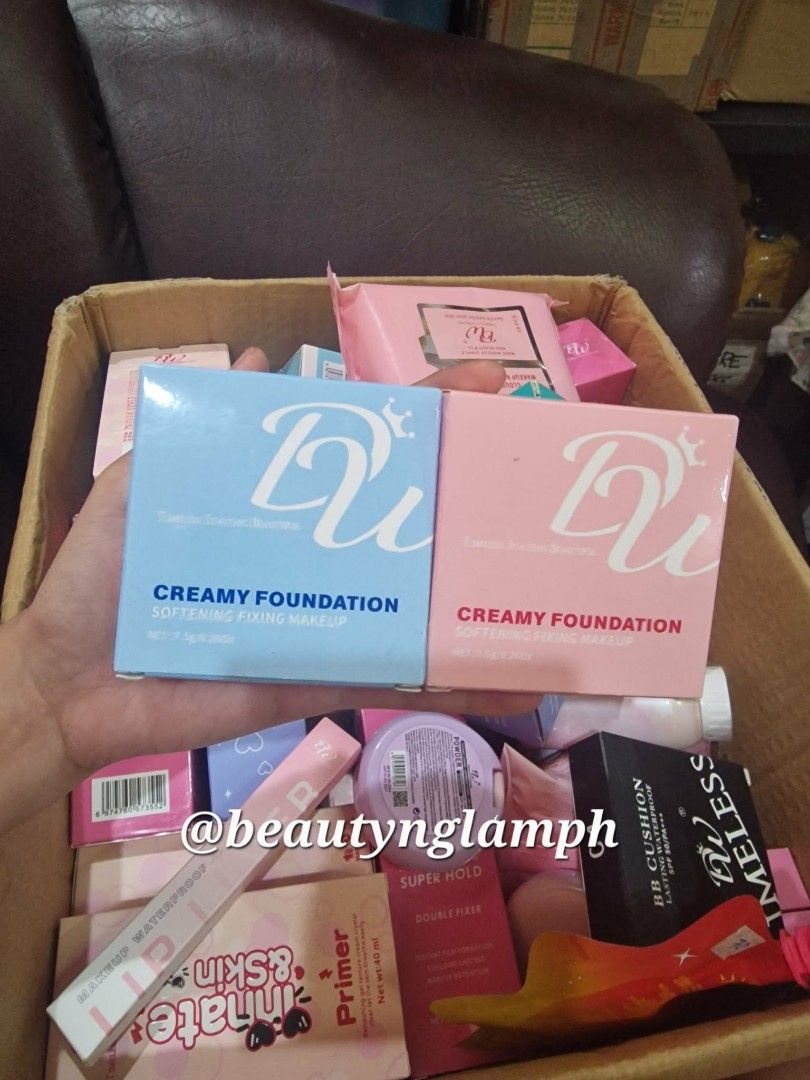 DW Creamy Foundation (Category: Makeup) located in Quezon City. Submitted by floreskari78555 (Listing ID 1460533991, Image 1). Description: ✨ DW Creamy Foundation ✨ ✔️ Full coverage & oil-control ✔️ 24-hour soft matte finish ✔️ Lightweight & sweat-proof ✔️FDA Approved ​📦 Available per piece or per box (24pcs)! 🛵 Same-day delivery available. 📩 PM me to order!.