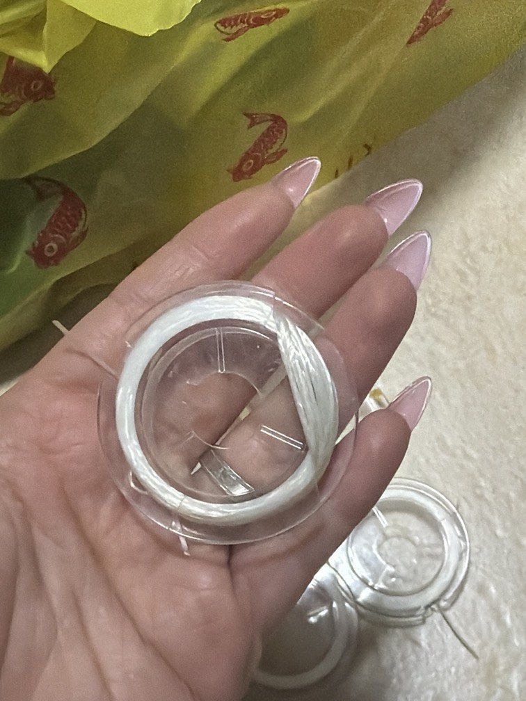 elastic string (Category: Craft Supplies & Tools) located in Singapore. Submitted by llooll_ (Listing ID 1460636817, Image 2). Description: all for $2 tracked mail +$2.