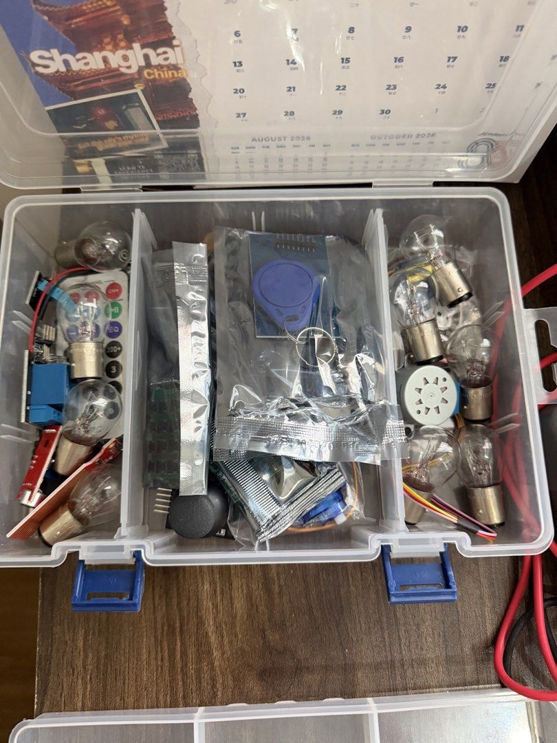 Electronics/Electric Toolkit Bundle for EE,ECE, and CoE students (Category: Other Accessories) located in Quezon City. Submitted by jianmorata89759 (Listing ID 1460532345, Image 3). Description: RFS: No longer a Computer Engineering Student Used sparingly for different projects during classes, most if not all components are still there from the premade kits. Notable inclusions: - LOTUS LTD900E Multimeter - Assorted Electronics Components from the