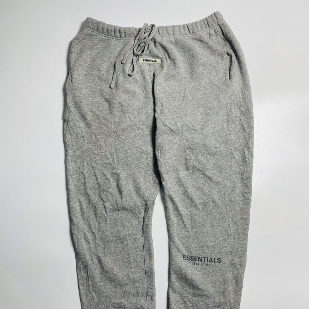 Essentials Baggy Sweatpnts (Category: Trousers) located in Cavite. Submitted by ferrerapparel. (Listing ID 1460697557, Image 3). Description: Excellent condition Color rate:9.5/10 Heavy Cotton Authentic Length- 41 W-30-40.