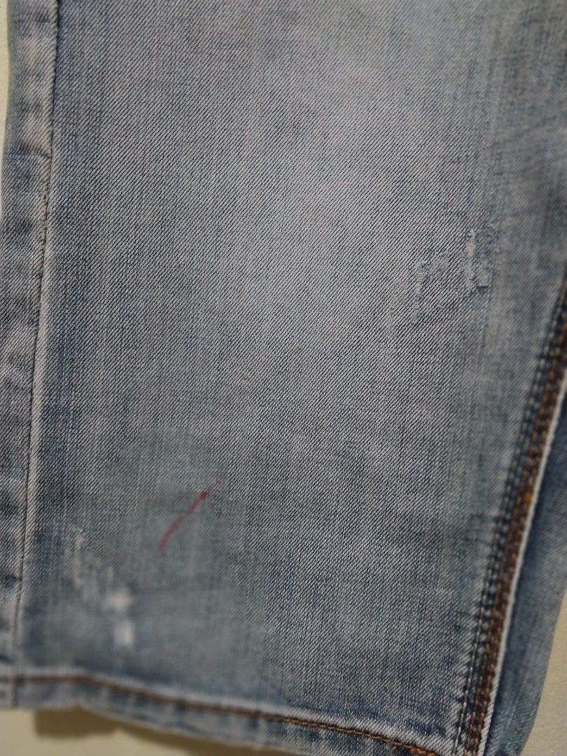 EVISU Genes Denim Shorts (Category: Shorts) located in Manila. Submitted by PrinceDani.Clothing (Listing ID 1460562279, Image 2). Description: evisu short Size 29in width 23in length issue: paint stains excellent condition .