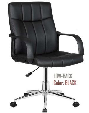 EXT505 Black Low-back Office Chair (Category: Chairs) located in Manila. Submitted by namirkahal (Listing ID 1460567778, Image 1). Description: Our business helps companies design productive environments through: - Modular Workstations & Office Cubicles -Ergonomic Office Chairs (Task chair,Executive chairs) -Conference&Executive tables -Customized Office Storage & Filing Cabinets We offer flexible corporate packages,volume discounts, and reliable