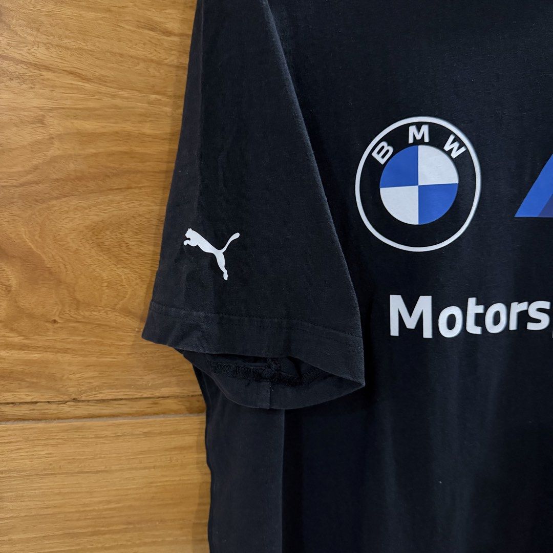 f1 puma bmw t shirt (Category: Tshirts & Polo Shirts ) located in Naga. Submitted by oldthangs13 (Listing ID 1460692209, Image 2). Description: f1 Bmw puma t Shirt size: M on tag Dimes: 20x28 Condi:8.5/10.