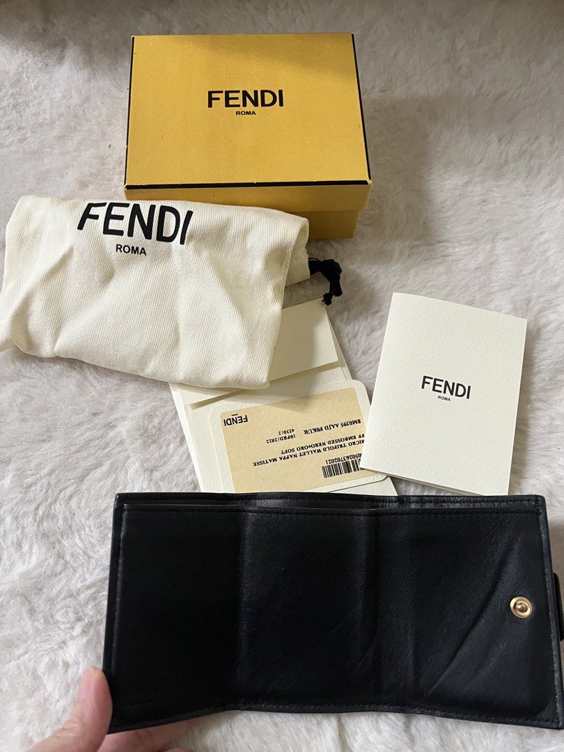 Fendi (Category: Luxury Bags & Wallets) located in Manila. Submitted by creamcarol (Listing ID 1460558714, Image 2). Description: Fendi trifold wallet.