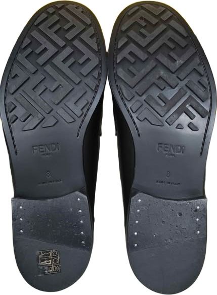 Fendi O'Lock Loafers (Category: Casual Shoes) located in Bamban. Submitted by diffie_stuff (Listing ID 1460519671, Image 2). Description: condition: pristine size: 8 mens worn once for a special event Offer and Directly message!.