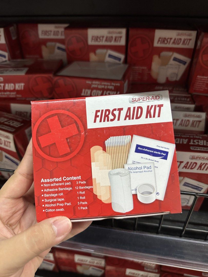 First aid kit (Category: Sports & Fitness Nutrition) located in Manila. Submitted by michaellal91842 (Listing ID 1460593383, Image 1). Description: See pic for inclusion .