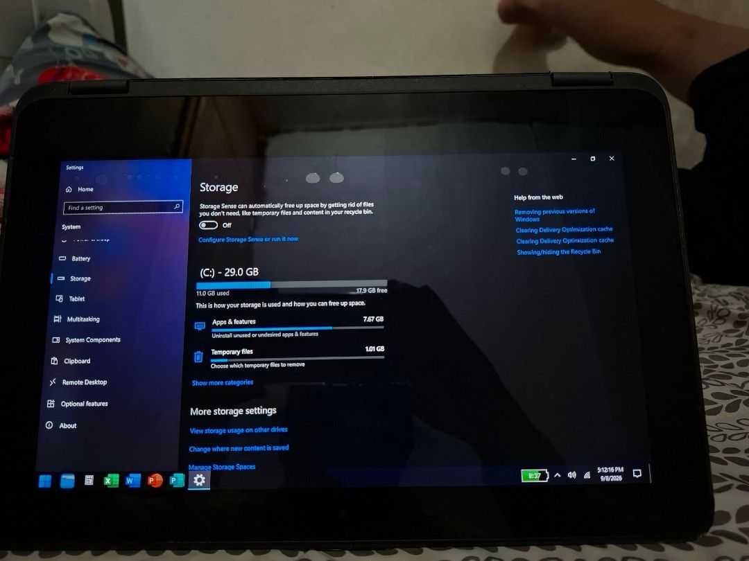 FLIP TOUCHSCREEN LAPTOP (Category: Laptops & Notebooks) located in Manila. Submitted by wth.tantan (Listing ID 1460631157, Image 3). Description: TCL TOUCHSCREEN LAPTOP BRAND NEW FREE: MOUSE MOUSEPAD CHARGER Detailed Specifications ●Model: TCL Flip Touchscreen ●Processor: Intel Celeron N4020 ●Memory: 4GB DDR4 ●Storage: 32GB SSD ●Graphics: Intel UHD Graphics 600 ●Display: 11.6" HD Touchscreen ●OS: Windows 10 Pro ●Connectivity: Wi-Fi, Bluetooth ●Po
