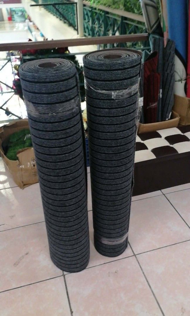 floor mat (Category: Carpets, Mats & Flooring) located in Manila. Submitted by nixdcruz (Listing ID 1460674289, Image 1). Description: Floor matting 118cm width per meter and per roll available.