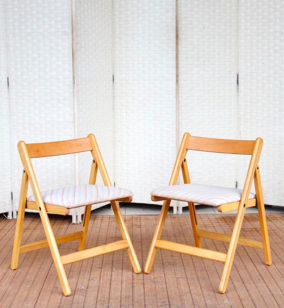 Folding Chair (Category: Chairs) located in Meycauayan. Submitted by marygracecasimiro (Listing ID 1460642525, Image 1). Description: JAPAN SURPLUS FURNITURE 2PCS FOLDING CHAIR Size 16.5L x 16W x 15.5SH x 25H in inches (AS-IS ITEM) *Minimal Scratch Only IN GOOD CONDITION 🩷.