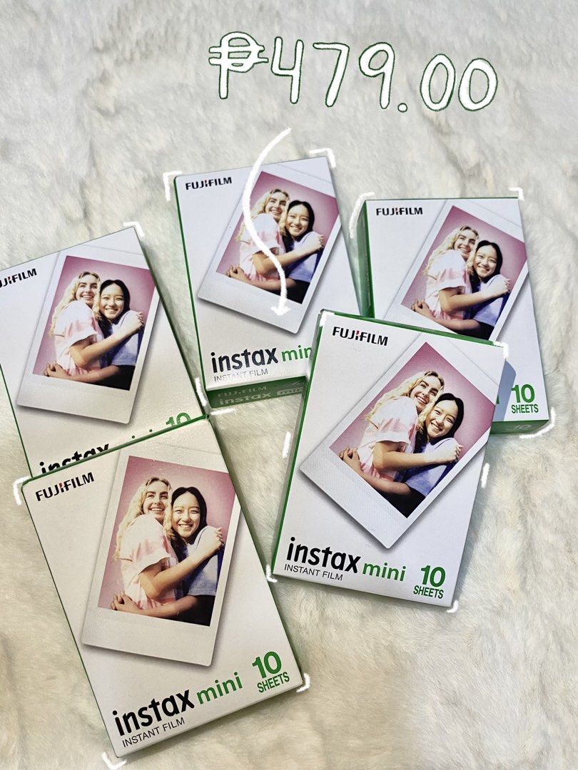 Fujifilm Instax Mini Film (10 Sheets) (Category: Cameras) located in Davao. Submitted by flshandprintdvo (Listing ID 1460651162, Image 1). Description: Fujifilm Instax Mini Film - 10 Sheets (Limited) Keep your memories alive with genuine Instax Mini Film! ✅Original Fujifilm (Date of Expiry: 2028-04) ✅10 Sheets 📍 Toril, Davao City 🚚 Ships Nationwide via LBC (COD) / JnT (Payment First) 💌 Pickup (Brokenshire Toril) & Local Delivery Available (Max
