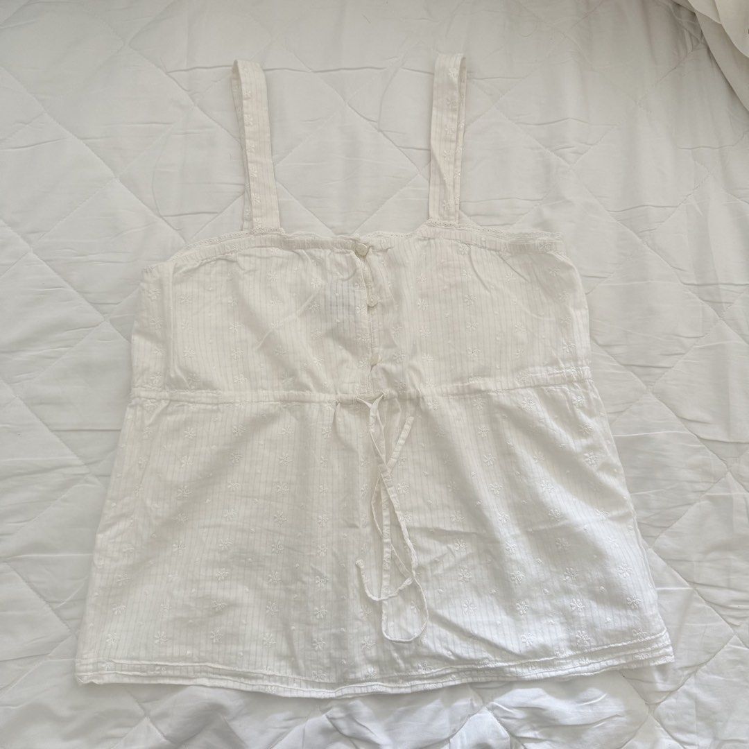 Gap Babydoll Top (Category: Sleeveless) located in Davao. Submitted by aug_amari (Listing ID 1460537663, Image 1). Description: no when worn! best fit for semi med-medium!.
