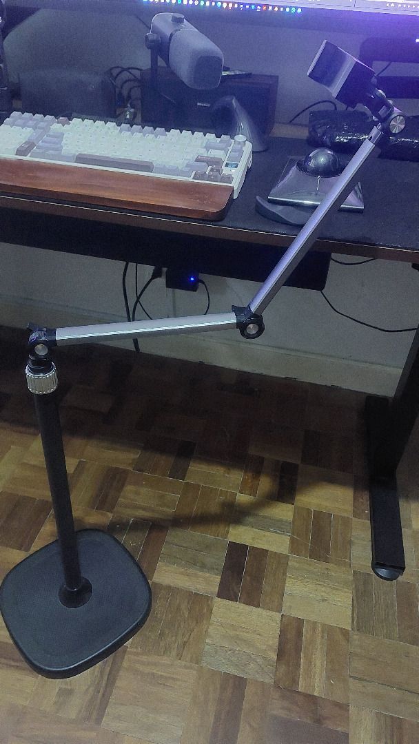 Generic Phone Stand - Tripod (Category: Tripods & Monopods) located in General Mariano Alvarez. Submitted by jbs_bentahan (Listing ID 1460577867, Image 1). Description: READ ME FIRST 📌 See my marketplace rating for your peace of mind 🙂 RFS: Pi-nang affiliate video lang. Meron akong mas versatile na tripod ⚫ Generic Tiktok item 🟢 No ISSUES. What you see is what you get 🟠 Prefer pick-up sa bahay at wala na tong box 🔵 CASH or G-CASH only 🔴 NO 