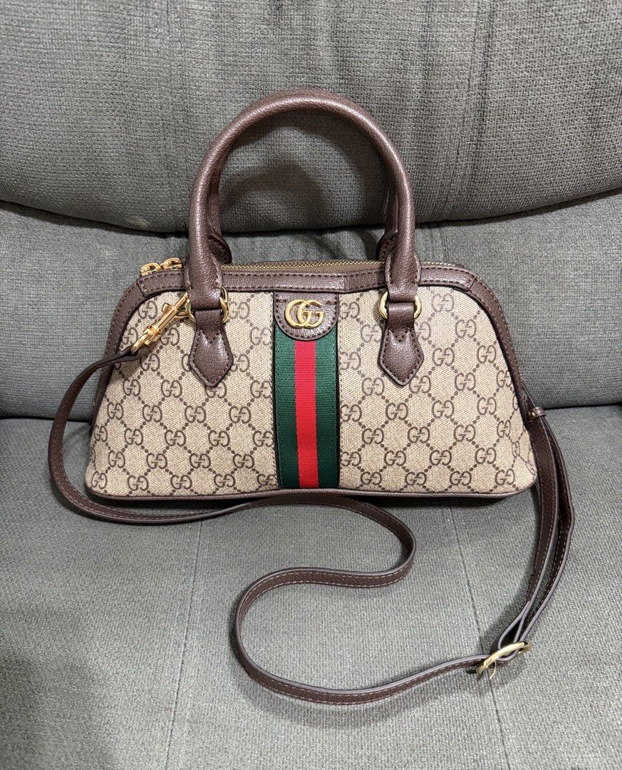 GG Ophi Top Handle Bag (Category: Shoulder Bags) located in Quezon City. Submitted by chic.bags (Listing ID 1460573857, Image 1). Description: Coded GG under zip With black etiketa With sling With dust bag Good as new No issue Japan preloved Actual photo posted Mop: gcash.