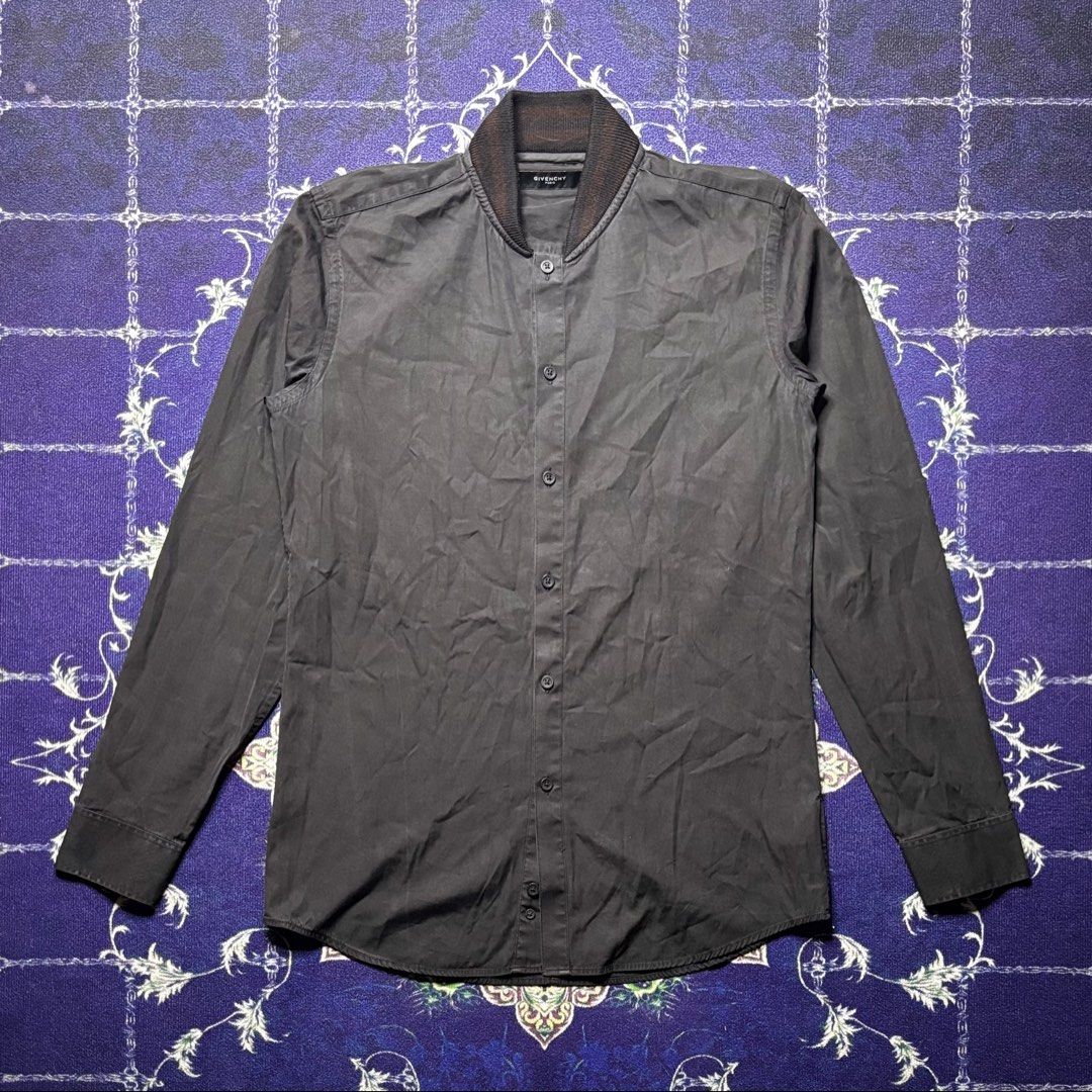 Givenchy Bomber-style Collar Button-up Shirt (Category: Formal Shirts) located in Valenzuela. Submitted by telagram (Listing ID 1460689740, Image 1). Description: .